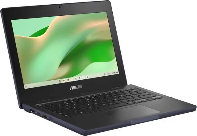 Main image of ASUS Chromebook CR11 Ruggedized Laptop, 11.6 Display, Intel Processor N100 Processor, 4GB RAM, 64GB eMMC Storage, Antimicrobial Guard, Spill-Resistant Keyboard, Mineral Grey, CR1104CGA-AS44