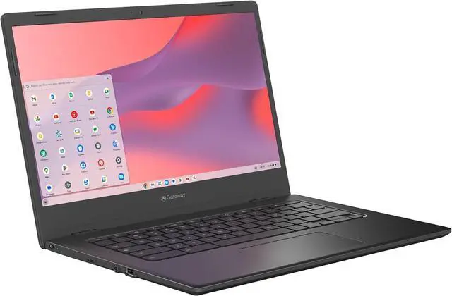 Alt view image 2 of 5 - acer Gateway Chromebook 314 CBO314-1H-C476 Laptop | Intel Celeron N4500 | 14" Full HD (1920 x 1080) Display | 4GB LPDDR4X | 64GB eMMC | Wi-Fi 5 802.11ac | Chrome OS | Star Black