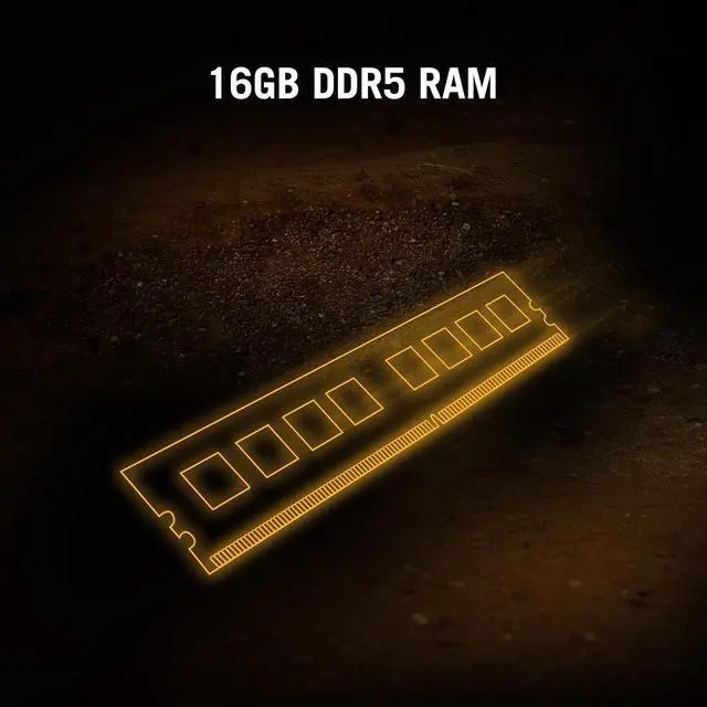 Alt view image 5 of 6 - ASUS TUF T500 (2025) Gaming Desktop PC, Intel® Core i5-13420H Processor, NVIDIA® GeForce RTX 3050, 512GB M.2 NVMe PCIe® 4 SSD, 16GB DDR5 RAM, Windows 11 Pro, T500MV-DS553