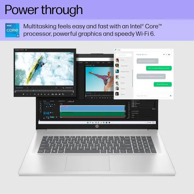 専用【未使用】HP/17.3インチ/第13世代 Core i5 HP 17.3 inch Laptop, FHD Display, Intel Core i5-1334U, 16 GB RAM