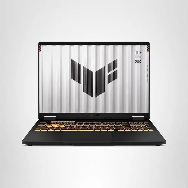 Main image of ASUS TUF Gaming F16 (2025) Gaming Laptop, 16 FHD+ 165Hz 16:10 Display, Intel® Core i5 Processor 13450HX, NVIDIA® GeForce RTX 5050, 16GB DDR5, 512GB PCIe Gen4 SSD, Wi-Fi 6E, Win 11 Home