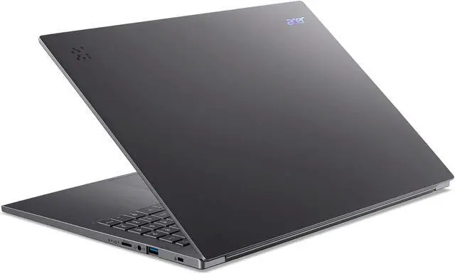 Alt view image 5 of 6 - Acer Aspire 16 AI Copilot+ PC | 16" WUXGA 120Hz Multi-Touch Display | Snapdragon X | NPU: 45 Tops - GPU: Up to 1.7 TFLOPs | 16GB LPDDR5X | 512GB PCIe Gen 4 SSD | Wi-Fi 7 | A16-11MT-X669