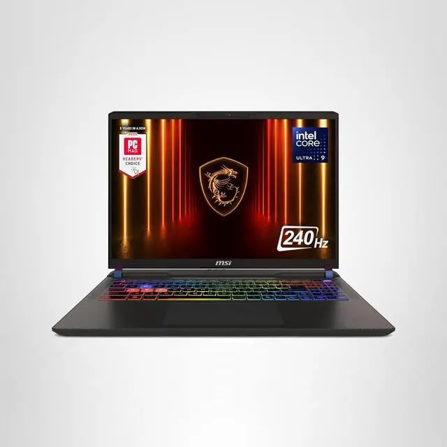 MSI Vector 16 HX AI 16 240Hz QHD+ Gaming Laptop: Intel Core Ultra