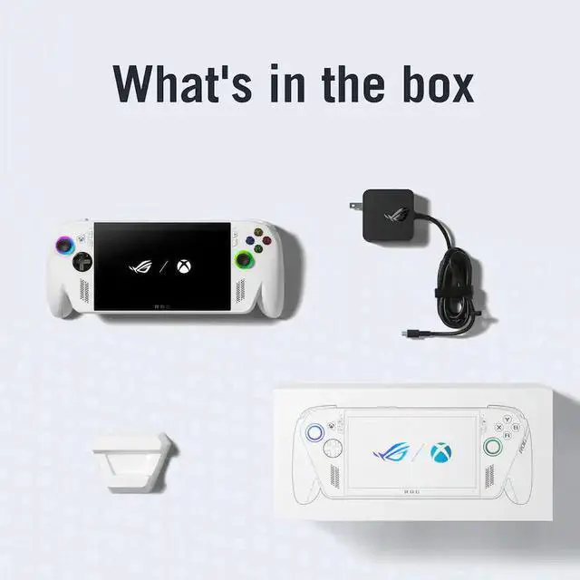 Alt view image 7 of 7 - ASUS ROG Xbox Ally 7" FHD 120Hz Gaming Handheld, 3-Month Xbox Game Pass Premium, AMD Ryzen Z2 A, 16GB RAM, 512GB SSD - Windows