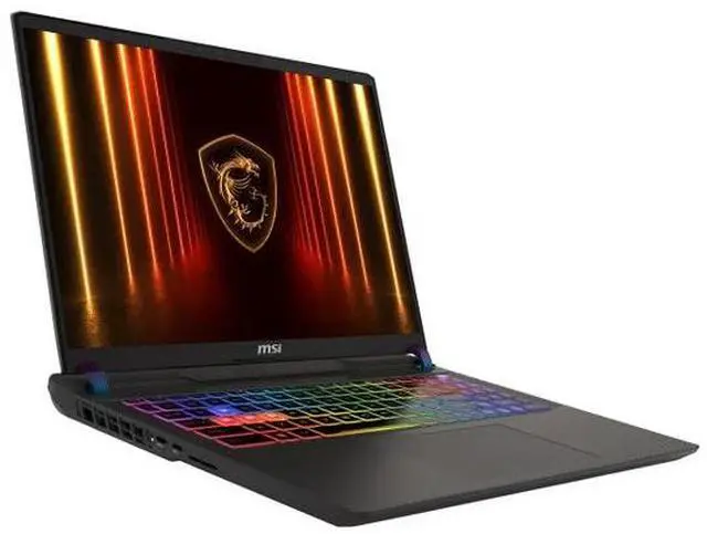 Alt view image 2 of 6 - MSI Vector A16 HX 16" Gaming Laptop - AMD Ryzen 7 8840HX - NVIDIA RTX 5070 Ti - 2560x1600 - 16GB RAM - 1TB SSD - Windows 11 Home