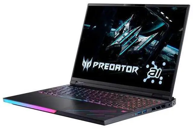 Alt view image 2 of 6 - Acer Predator Helios 16" AI Gaming Laptop  Intel Core Ultra 9 processor 275HX (13 NPU TOPS) - 2560 x 1600 display @ 240Hz - NVIDIA GeForce RTX 5090 Laptop GPU (1824 AI TOPS) - 32GB RAM - 2TB SSD