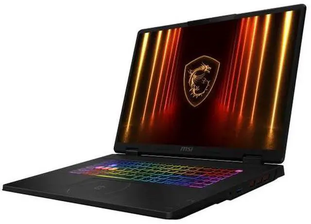 Main image of MSI Crosshair A18 HX 18" Gaming Laptop - AMD Ryzen 9 8940HX - NVIDIA RTX 5070 - 2560x1600 - 32GB RAM - 1TB SSD - Windows 11