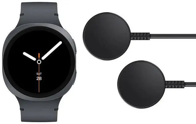Main image of Samsung Galaxy Watch8 44mm Smartwatch with Two Wireless Fast Chargers