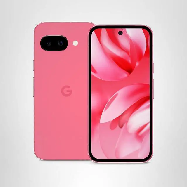 Main image of Google Pixel 9a with Gemini - Unlocked Android Smartphone with Incredible Camera and AI Photo Editing, All-Day Battery, and Powerful Security - Peony - 128 GB