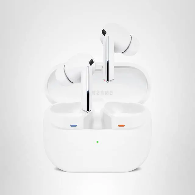 Main image of Samsung Galaxy Buds 3 Pro AI True Wireless Bluetooth Earbuds, Noise Cancelling, Sound Optimization, Redesigned Comfort Fit, White [US Version