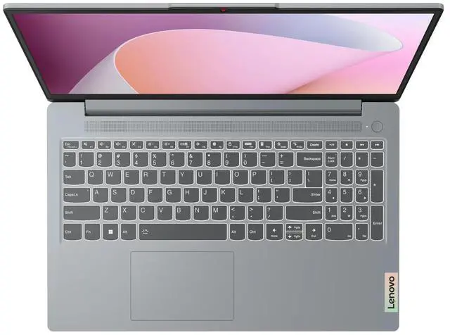 Alt view image 3 of 5 - Lenovo IdeaPad Slim 3i 15.6" FHD Touch Laptop, AMD Ryzen 5 7520U, 8GB RAM, 512 SSD, Artic Grey