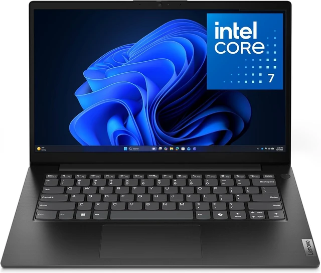 Main image of Lenovo V14 G5 - Hybrid Work Laptop - 14" FHD Display - Intel Core 7-240H - 16GB Memory - 512GB Storage - Integrated Intel UHD Graphics - Windows 11 Home - Business Black