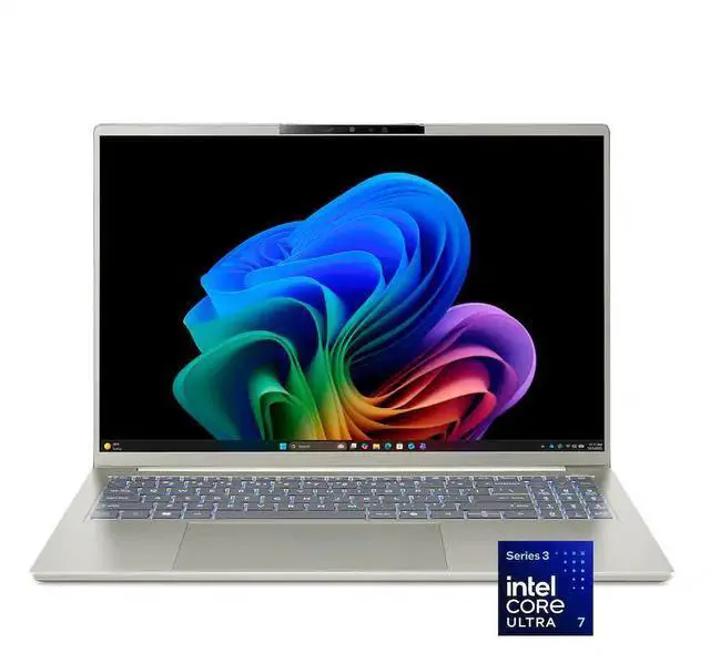 Main image of Acer - Swift Go 16 AI - Copilot+ PC - 16" OLED WQXGA Touch Laptop - Intel Core Ultra 7 355 2026 - 32GB Memory 1TB Storage - Vapor Silver