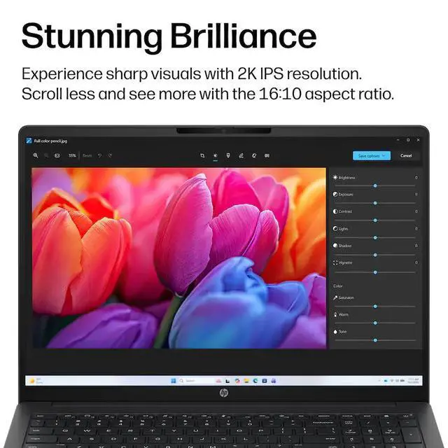 Alt view image 4 of 5 - HP - OmniBook 3 16" 2K Touchscreen Laptop - Intel Core Ultra 5 (2025) - 8GB Memory - 512GB SSD - Mica Silver