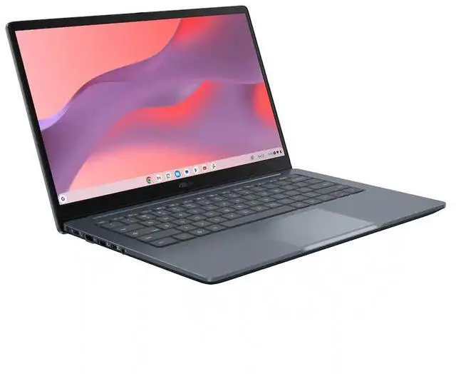 Main image of ASUS - CX14 14" FHD Chromebook Laptop - Intel Celeron N50 (2023) - 4GB Memory - 64GB Storage - Dusk Gray