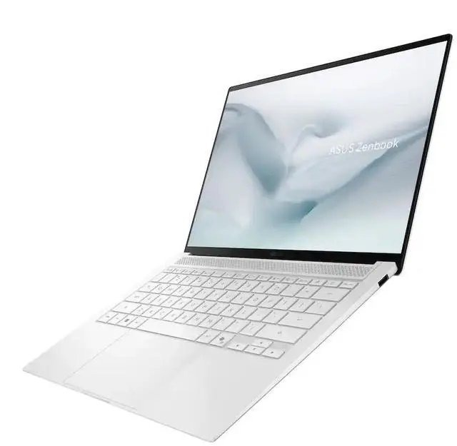 Alt view image 2 of 5 - ASUS - Zenbook S14 14" OLED 3K Touchscreen - Intel Core Ultra 9 Processor 2026 - 32GB RAM - 1TB SSD - Copilot+ PC - Scandinavian White