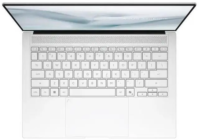 Alt view image 4 of 5 - ASUS - Zenbook S14 14" OLED 3K Touchscreen - Intel Core Ultra 9 Processor 2026 - 32GB RAM - 1TB SSD - Copilot+ PC - Scandinavian White