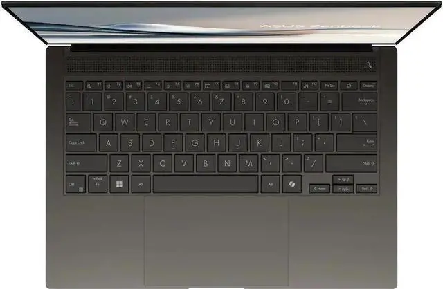 Alt view image 4 of 6 - ASUS - Zenbook S 14 14" 3K OLED Touch Screen Laptop - Copilot+ PC - Intel Core Ultra 7 - 32GB RAM - 1TB SSD - Zumaia Gray