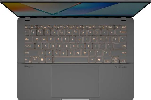Alt view image 5 of 5 - ASUS Vivobook S 14 OLED Slim Laptop, AMD Ryzen AI 9 365(10 Cores), 24GB, 1TB SSD, Customizable RGB Keyboard, Cool Silver, M5406WA-AH94