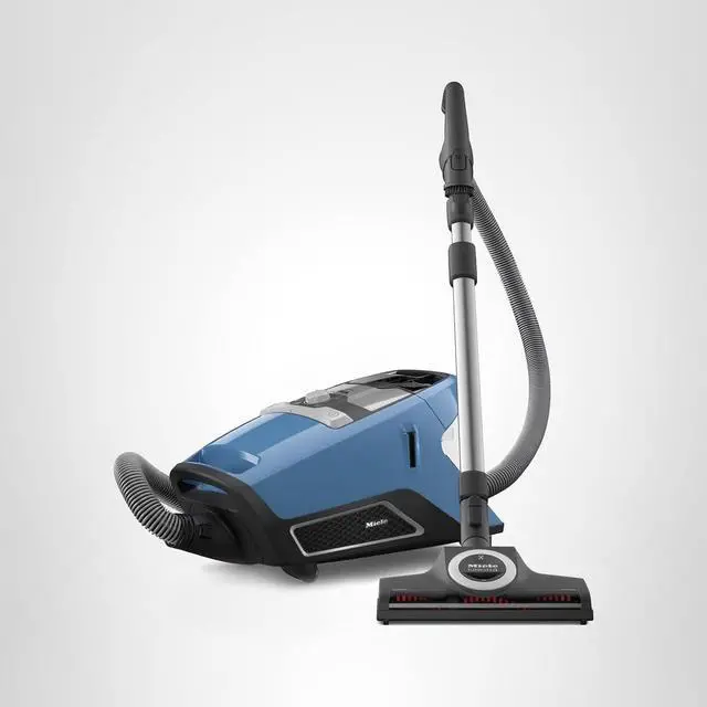 Main image of Miele Blizzard CX1 Turbo Team Bagless Canister Vacuum, Tech Blue - Portable, Household