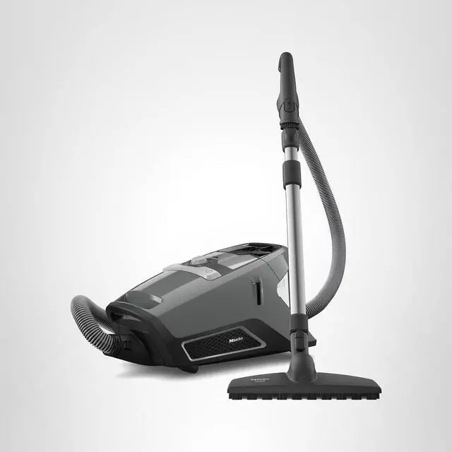 Main image of Miele Blizzard CX1 Pure Suction Bagless Canister Vacuum Cleaner with AllTeQ Universal Floorhead and Parquet Twister Floorhead, 1200 W, Graphite Gray 10829430