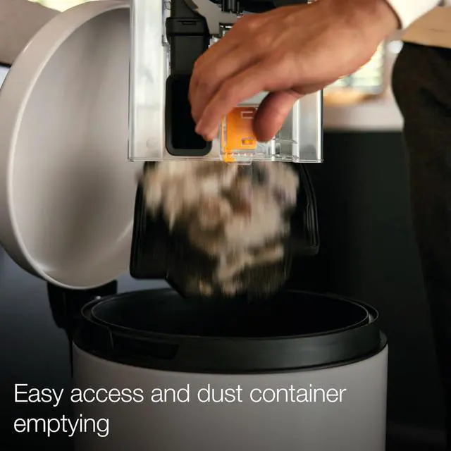 Alt view image 3 of 3 - Miele Blizzard CX1 Pure Suction Bagless Canister Vacuum Cleaner with AllTeQ Universal Floorhead and Parquet Twister Floorhead, 1200 W, Graphite Gray 10829430