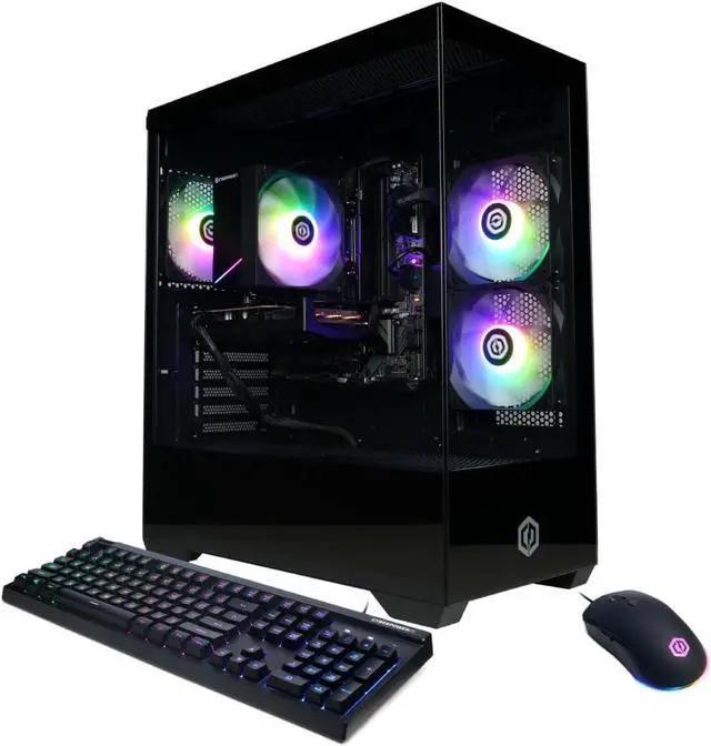 Main image of CyberPowerPC Gaming PC, Intel Core i5-14400F, GeForce RTX 5060 8GB | Gamer Xtreme, 16GB DDR5, 1TB PCIe 4.0 SSD, WiFi Ready & Windows 11 Home (GXiVR8060A47)