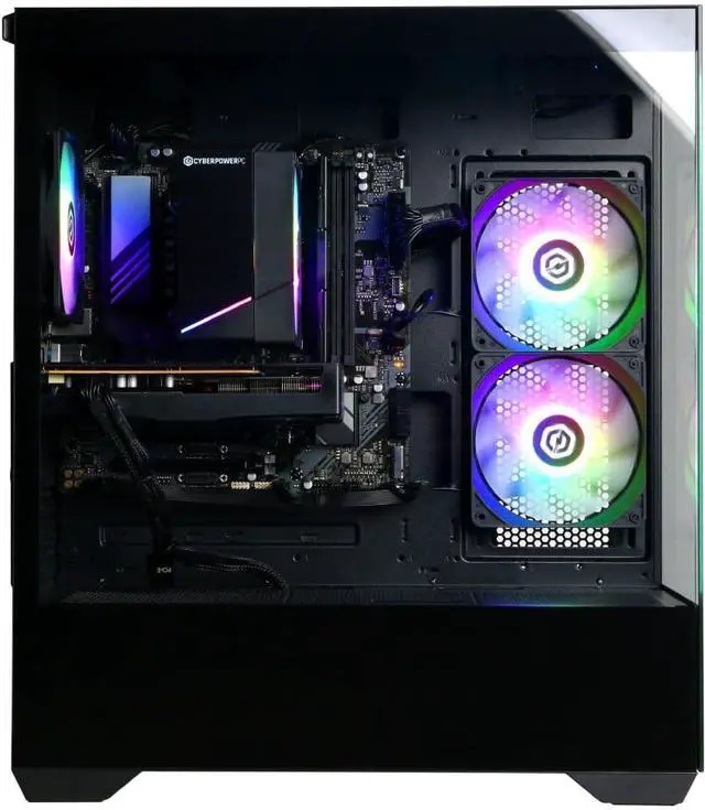 Alt view image 3 of 5 - CyberPowerPC Gaming PC, Intel Core i5-14400F, GeForce RTX 5060 8GB | Gamer Xtreme, 16GB DDR5, 1TB PCIe 4.0 SSD, WiFi Ready & Windows 11 Home (GXiVR8060A47)