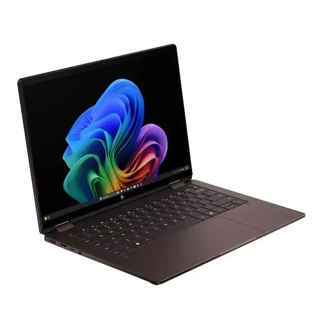 Alt view image 6 of 6 - HP - OmniBook X Flip 2-in-1 - 14" 2K OLED Touchscreen Laptop - AMD Ryzen AI 5 430 (2026) - 16GB Memory - 512GB SSD - Copilot+ - Deep Espresso