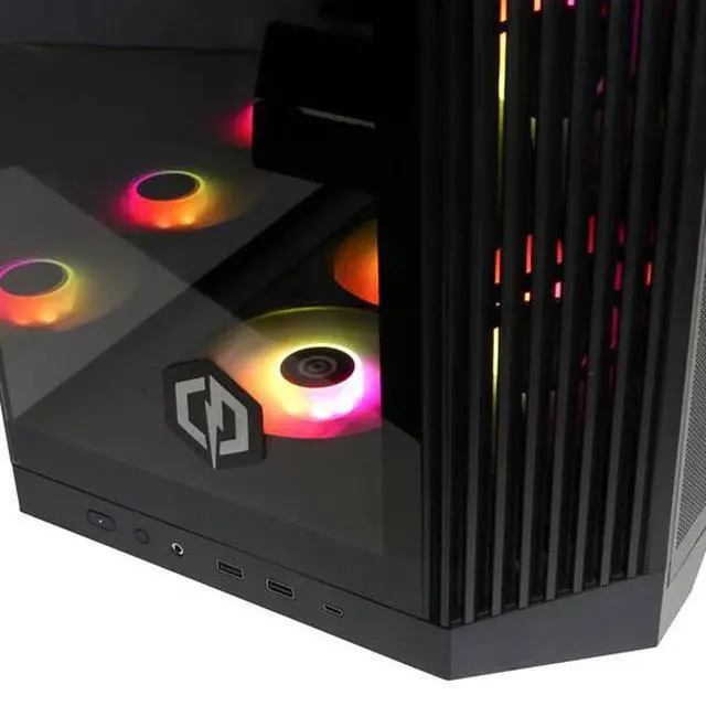 Alt view image 5 of 6 - CyberPowerPC Gamer Supreme Gaming Desktop - AMD Ryzen 7 9800X3D - Radeon RX 9070 XT 16GB - Windows 11