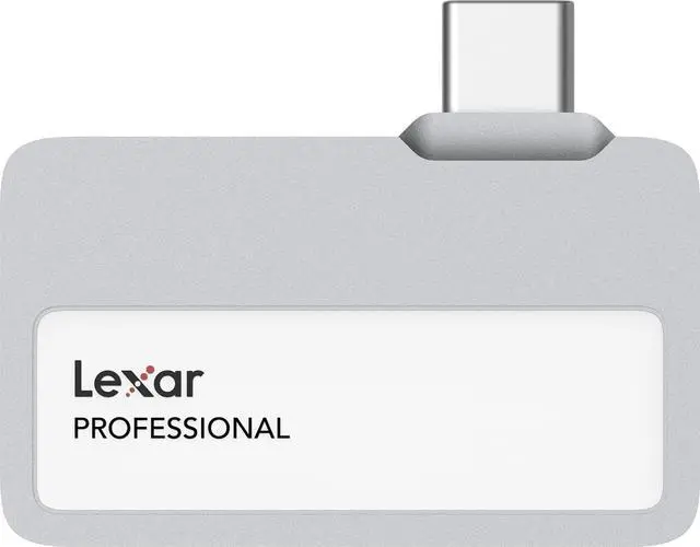 Main image of Lexar 2TB Professional Go Portable SSD, Supports Apple 4K 60fps ProRes, Up to 1050MB/s, USB 3.2 Gen 2, Rugged, IP65, Ultracompact, Compatible w/iPhone 15/16 (Not 17), External SSD (LSL400X002T-RNSNU)