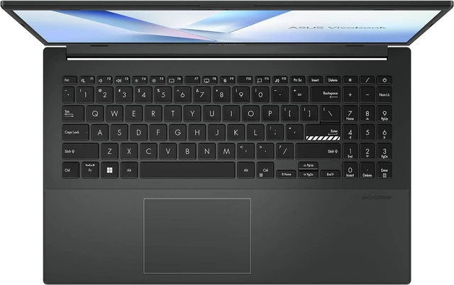 Alt view image 2 of 5 - ASUS Vivobook Go 15 15.6 FHD 60Hz Laptop with Intel Processor N150, Intel UHD Graphics, 4GB RAM, 128GB SSD, Mixed Black