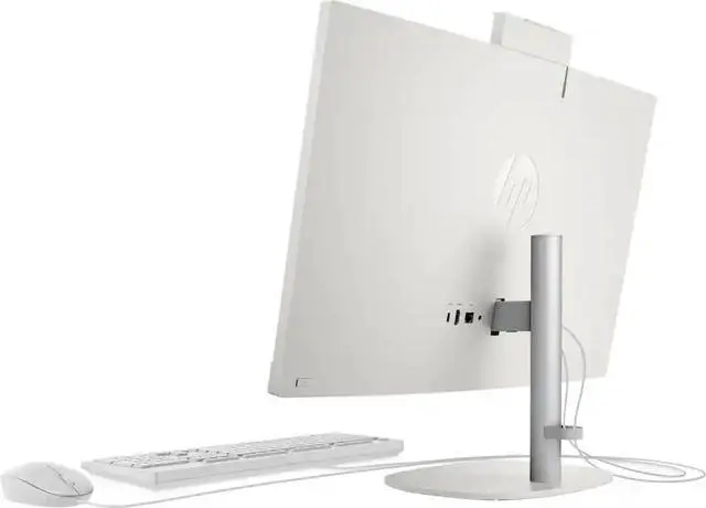 Alt view image 4 of 5 - HP - 23.8" Full HD Touch-Screen All-in-One - Intel Core i3 N300 - 8GB Memory - 512GB SSD - Shell White