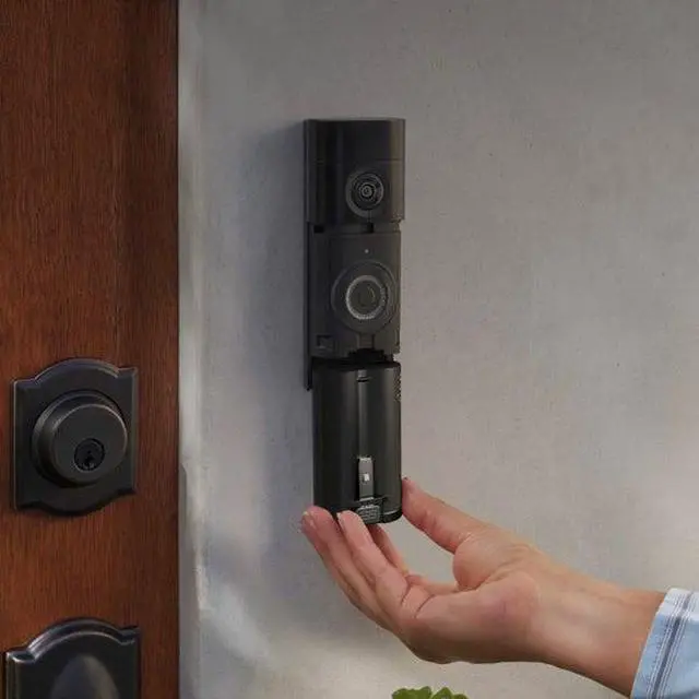 Alt view image 4 of 4 - Ring Battery Doorbell Pro with Extra Battery and Chime