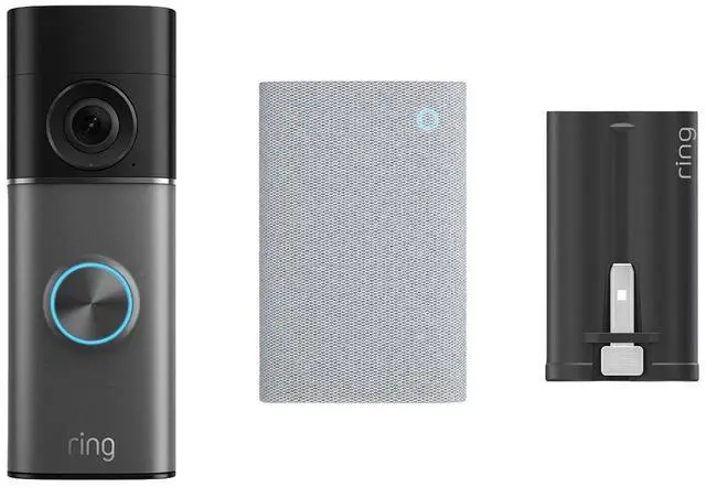 Main image of Ring Battery Doorbell Pro with Extra Battery and Chime