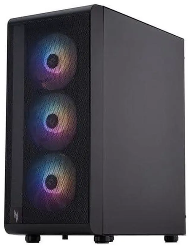 Main image of Acer Nitro 60 Gaming Desktop, Intel Core Ultra 5 Processor 225F, NVIDIA GeForce RTX 5060 8GB, 16GB DDR5, 1TB SSD, Black, N60-651-UR21