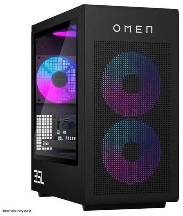 Alt view image 3 of 4 - HP OMEN 35L Gaming Desktop, i7-14700F, Nvidia GeForce RTX 5070Ti, 32GB DDR5, 1TB SSD, Windows 11, GT16-0544