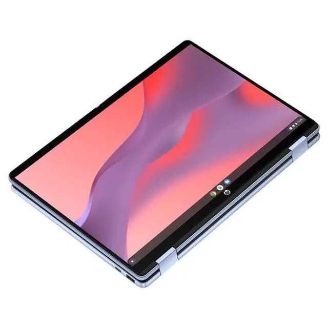 Alt view image 4 of 4 - HP Chromebook x360 14 Laptop PC 2K Chrome OS Intel N150 4GB 128GB UFS Sky Blue with Gemini