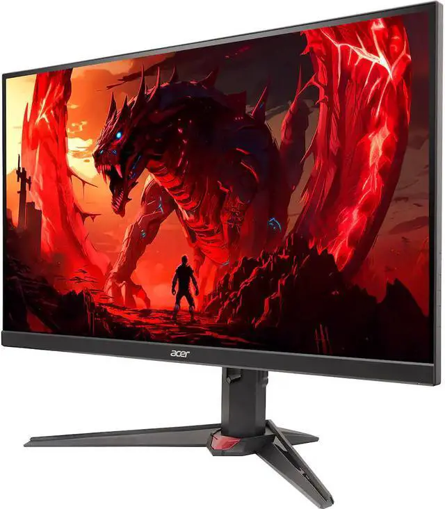 Alt view image 2 of 4 - Acer - Nitro 27" FHD 200Hz 0.5ms FreeSync Premium IPS Gaming Monitor (1x DisplayPort, 2x HDMI) - Black
