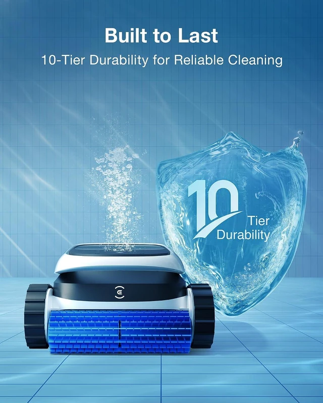 Alt view image 4 of 7 - ECOVACS Ultramarine P1 Cordless Robotic Pool Cleaner, 180-Min Runtime