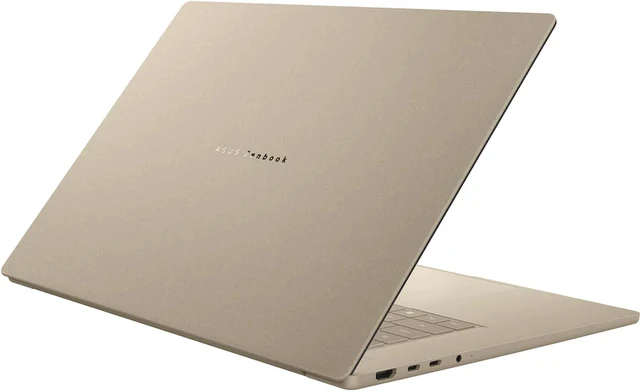Alt view image 2 of 5 - ASUS - Zenbook A16 16" 3K OLED Touchscreen Laptop - Snapdragon X2 Elite Extreme 2026 - 48GB Memory - 512GB Storage -Copilot+ PC - Zabriskie Beige