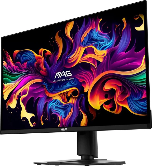 Alt view image 2 of 5 - MSI - MAG 321UPXB QD-OLED G-SYNC Compatible 32" QD-OLED UHD 240Hz 0.03ms Gaming Monitor with Display HDR TB400 (DP, HDMI, USB) - Black