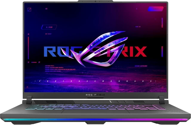 Alt view image 4 of 5 - ASUS ROG Strix G16 (2025) Gaming Laptop, 16 16:10 FHD+ 165Hz/3ms, NVIDIA® GeForce RTX 5070, AMD Ryzen 9 9955HX Processor, 16GB DDR5-5600, 1TB PCIe Gen 4 SSD, Wi-Fi 6E, Windows 11 Home, G614FP-OS94