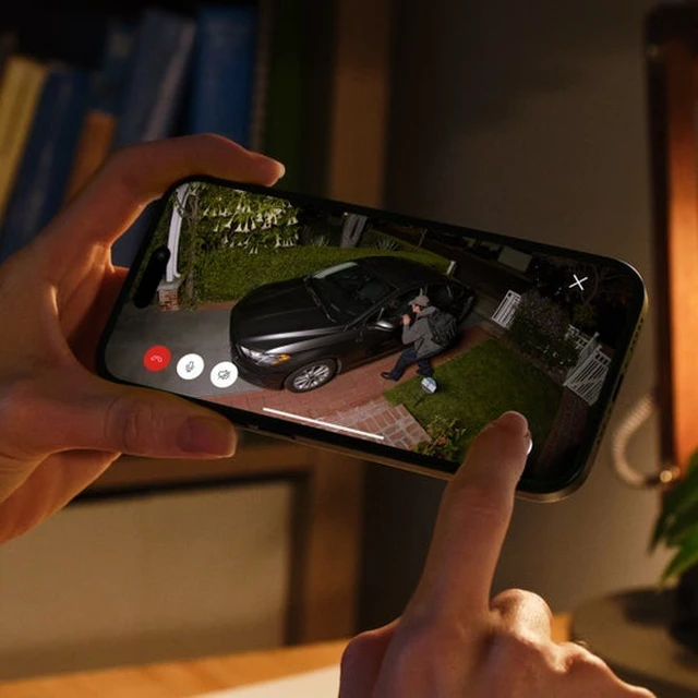 Alt view image 4 of 5 - Ring Battery Doorbell Plus (2nd Gen) + Spotlight Cam (2nd Gen)