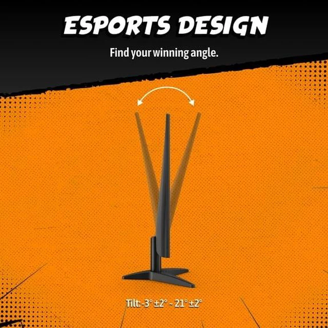 Alt view image 2 of 3 - AOC G27MC36N 27" Gaming Monitor FHD 180Hz Monitor HDMI & DP Port - BLACK
