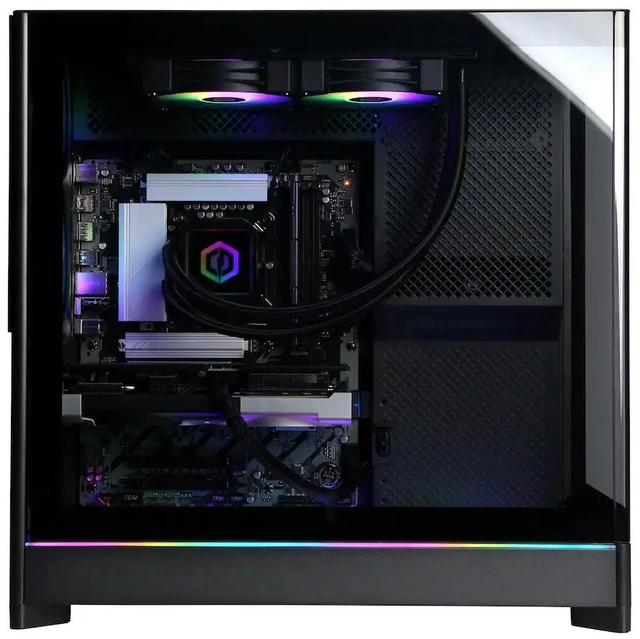 Alt view image 4 of 6 - CyberPowerPC - Gaming Desktop - Intel Core Ultra 7 265F - NVIDIA GeForce RTX 5070 12GB - 16GB DDR5 Memory - 1TB SSD Storage - Black