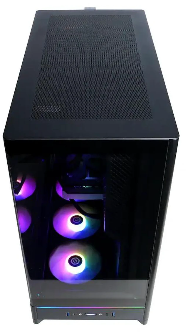 Alt view image 5 of 6 - CyberPowerPC - Gaming Desktop - Intel Core Ultra 7 265F - NVIDIA GeForce RTX 5070 12GB - 16GB DDR5 Memory - 1TB SSD Storage - Black