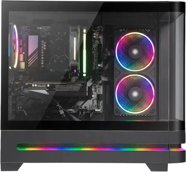 Alt view image 4 of 5 - Acer - Nitro 65 Gaming Desktop - AMD Ryzen 7 8700F - AMD Radeon RX 9060 XT - 16GB DDR5 Memory 1TB Storage - Black