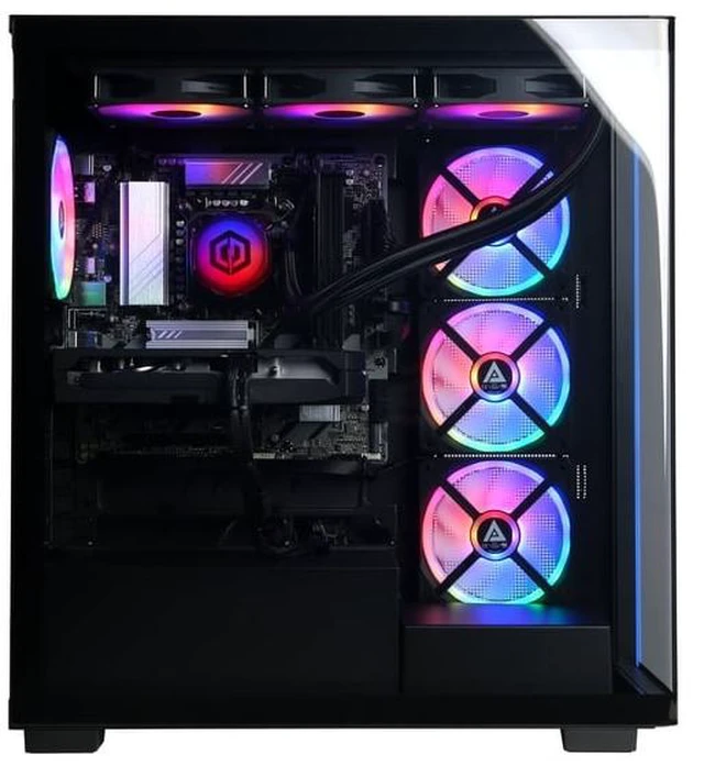Alt view image 2 of 5 - CyberPowerPC Gamer Supreme Gaming Desktop, Intel Core Ultra 7 270K Plus, NVIDIA GeForce RTX 5060 Ti 8GB, 16GB DDR5, 1TB SSD, Black, SLC8200WST