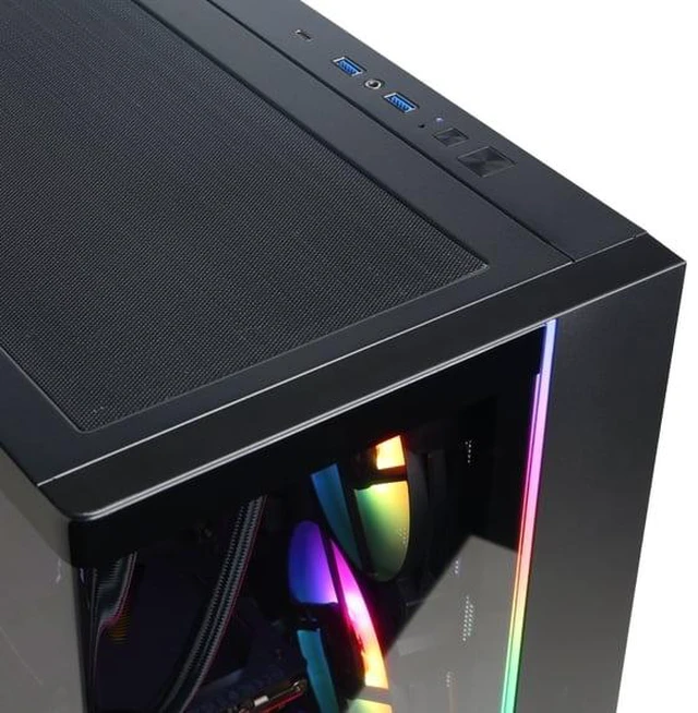 Alt view image 4 of 5 - CyberPowerPC Gamer Supreme Gaming Desktop, Intel Core Ultra 7 270K Plus, NVIDIA GeForce RTX 5060 Ti 8GB, 16GB DDR5, 1TB SSD, Black, SLC8200WST